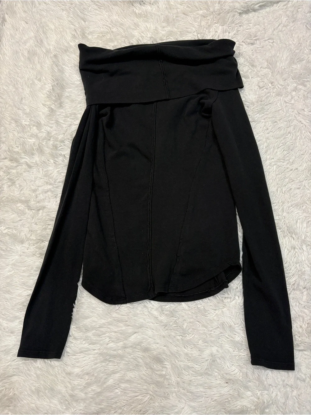 Free People We The Free Iris Layering Top Black - Picture 4 of 4